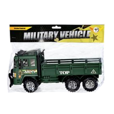 Friction Military Truck - 30cm